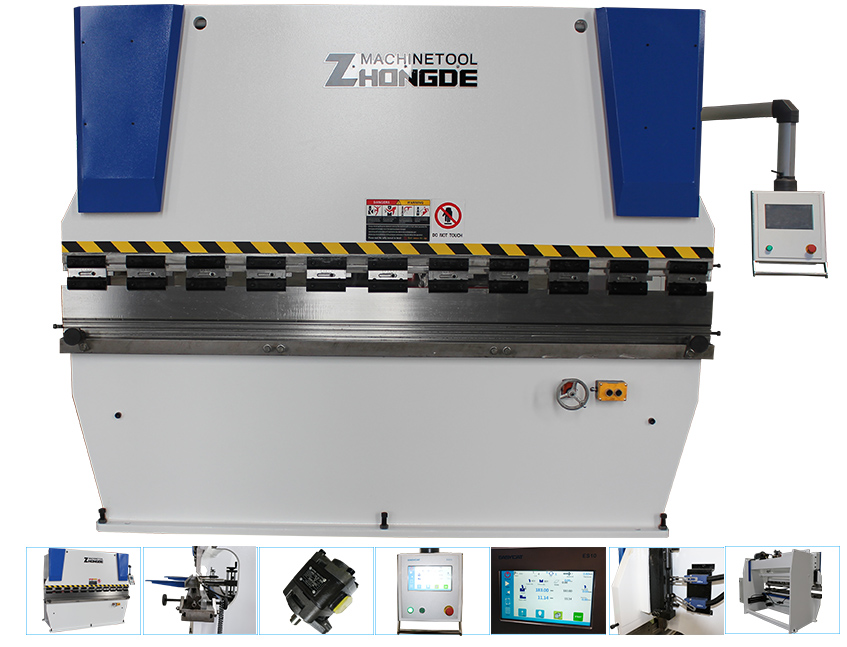 WC67Y-80T2000 hydraulic press brake